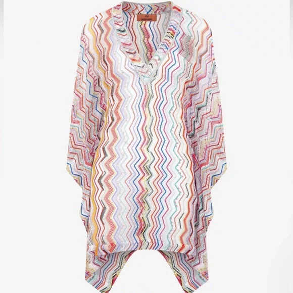 Missoni Colorful Zigzag Swim Cover-Up - Picture 1 of 8